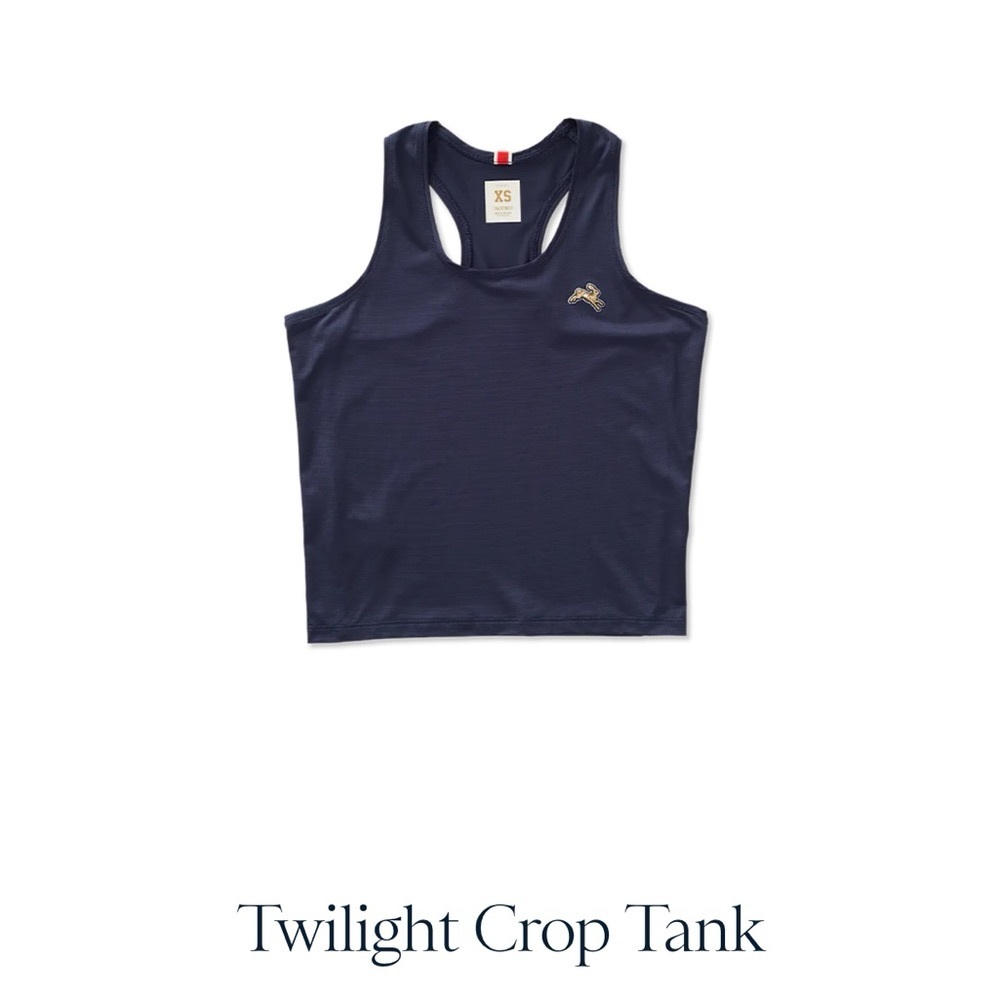 Tracksmith Women's Twilight Crop Tank